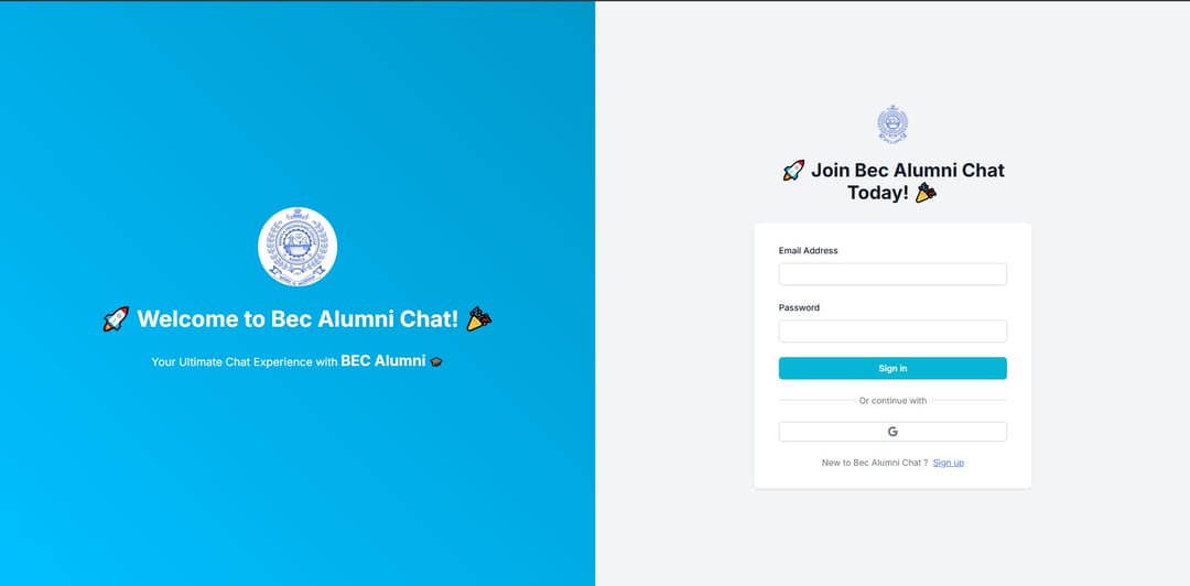 College Chat Application